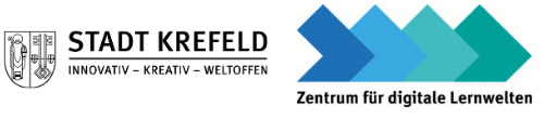 Logos der Stadt Krefeld und des ZfdL